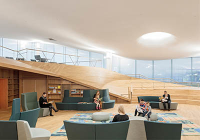 Hoher Anspruch in Helsinki: Die neue Zentralbibliothek mit dem schnen Namen Oodi von ALA Architects mchte international neue Mastbe setzen.