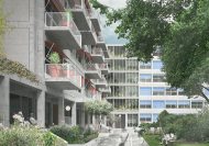 Block am Park, 1. Preis: Cramer Neumann Architekten