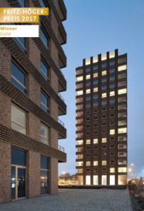 Gold in der Kategorie Wohnungsbau: Wohntrme T5 und T6 am Westkaai in Antwerpen von Tony Fretton Architects  mit De Architecten  