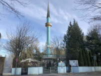 Ort der Grundsteinlegung: die Freimann-Moschee von Edip und Necla Grel. 