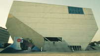OMA's Casa da Musica in Porto, Filmstill aus REM  Tomas Koolhaas 