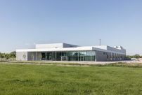 In der neuen Fabrik 4.0. der B. Braun Melsungen AG in Wilsdruff werden Blutwschefilter produziert. 