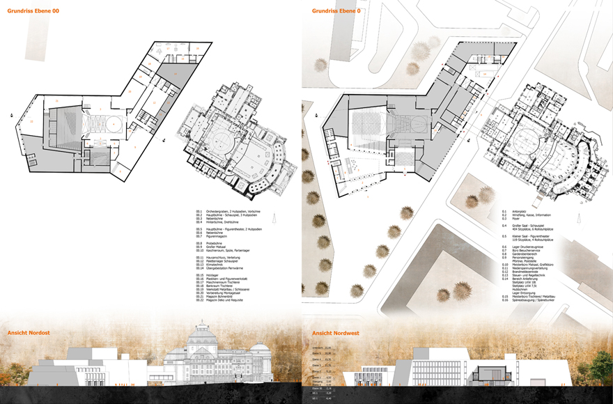 Abschlussarbeit: Fünfspartentheater, Christoph Weigel/ Hochschule für