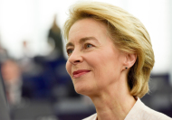 Ursula von der Leyen, Prsidentin der Europischen Kommission, hat sich fr ein Europisches Bauhaus ausgesprochen. Foto: Etienne Ansotte