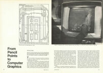 Seiten aus From Pencil Points to Computer Graphics von Murray Milne, 1970 