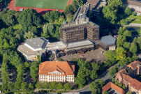 Das bestehende Kultur- und Verwaltungszentrum von Brigitte und Christoph Parade (Dsseldorf) aus den Jahren 1974 - 82 soll abgerissen werden. 