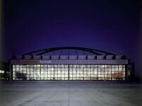 Jumbohalle der Deutschen Lufthansa, Architektur Preis 1996, gmp  Architekten von Gerkan, Marg und Partner, Hamburg 