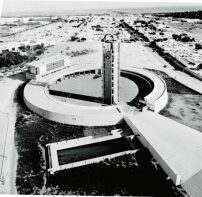 Feuerwache und bungsturm, Architekt: Jean-Franois Zevaco, 1963 