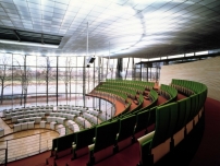 Schsischer Landtag in Dresden, Neubau des Plenarsaals und Neugestaltung der Altbauflgel, 19911997