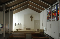 Kirchensaal nach dem Umbau 